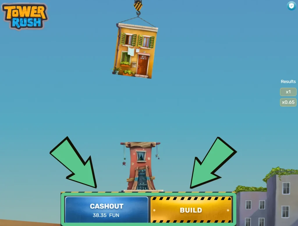 Tower Rush – Lösung nach dem Zug