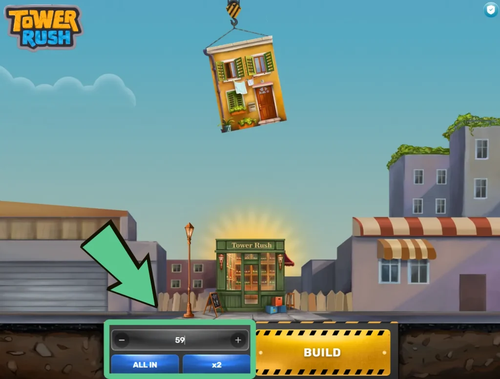 Tower Rush - Setze deinen Einsatz